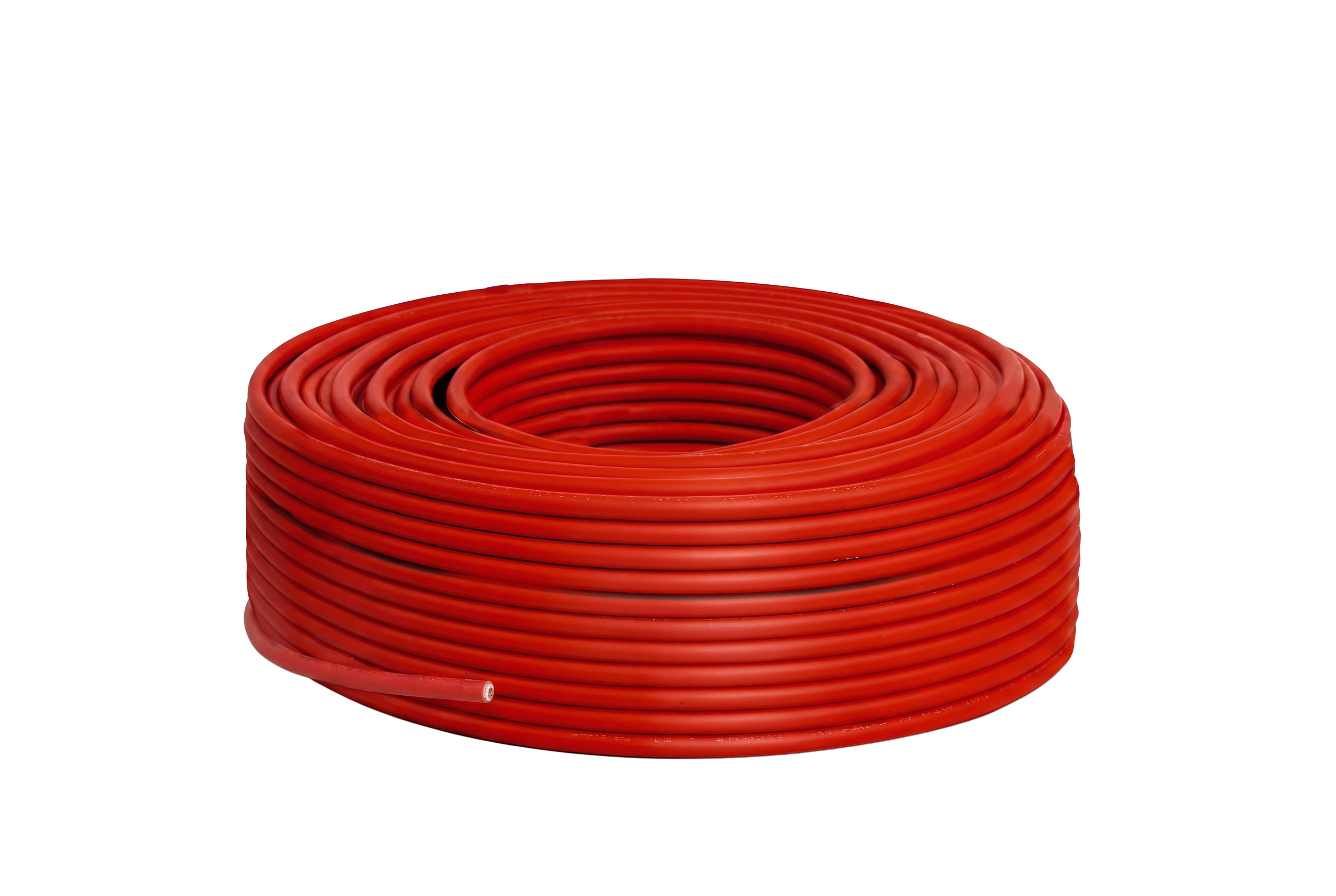 COPPEN Solarkabel 6 mm² – Rot (50 m Rolle)