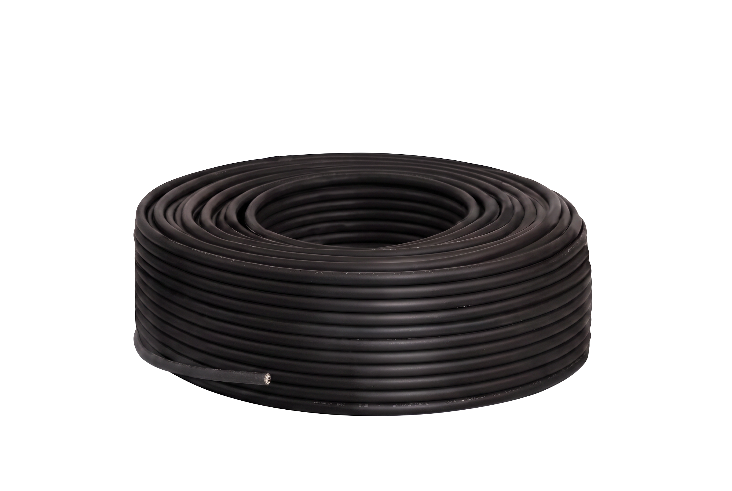 COPPEN Solarkabel 6 mm² – Schwarz (50 m Rolle)