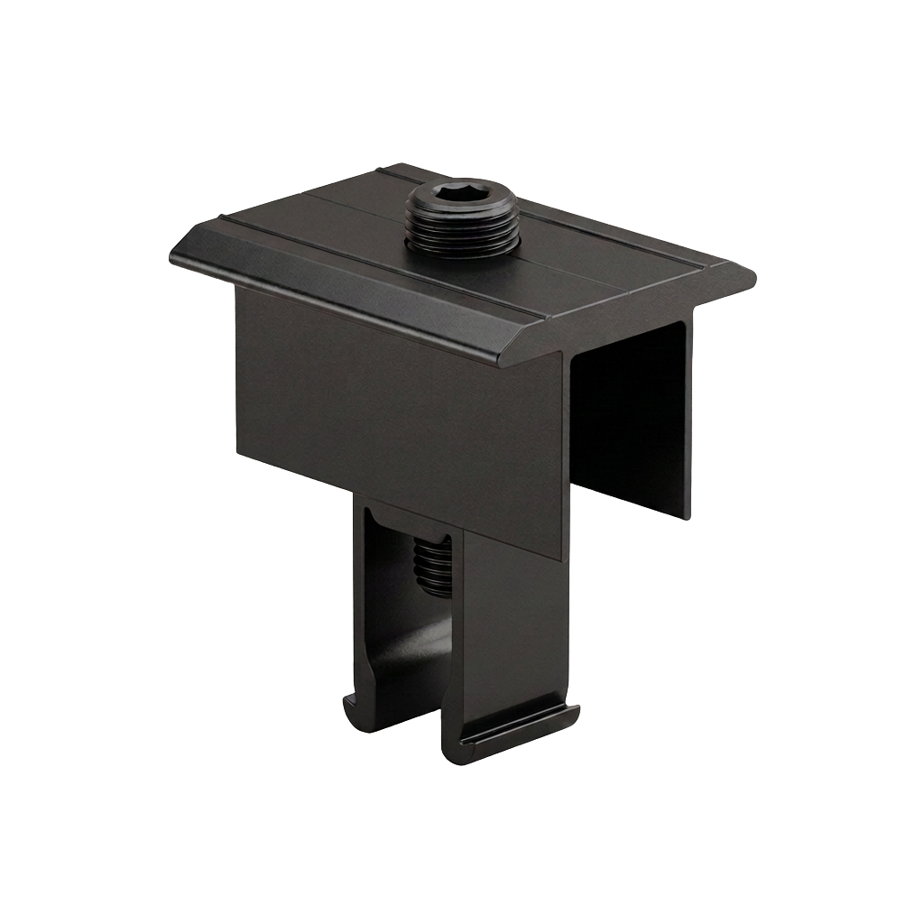 Inter Clamp 28–46 mm · schwarz eloxiert
